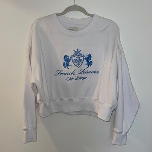 Abercrombie cropped sweater